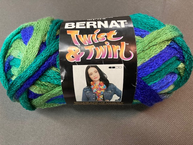 Bernat twist 2025 and twirl yarn